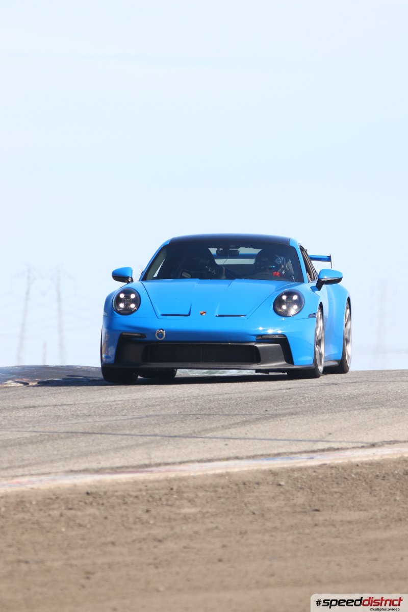 Porsche 911 GT3 RS blue