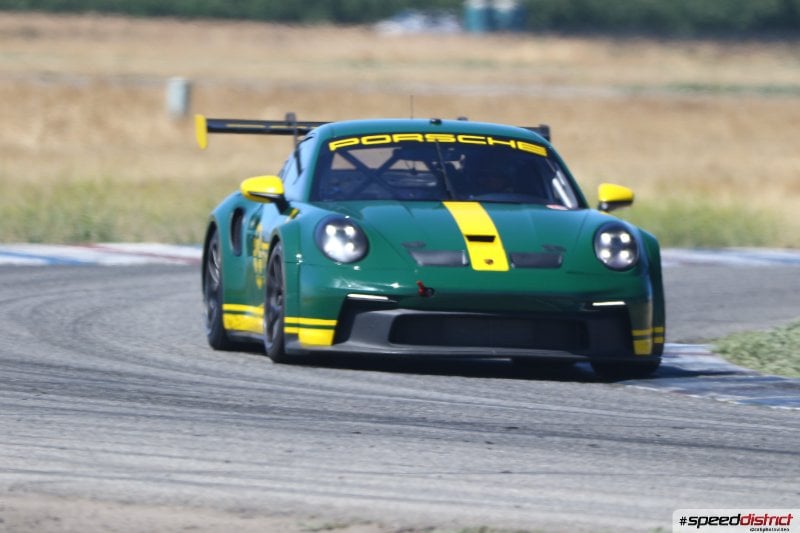 Porsche 911 GT3 Cup green