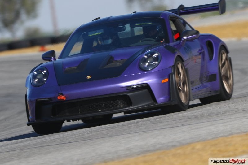 Porsche 911 GT3 RS purple