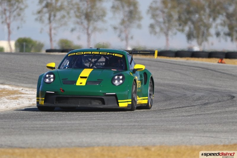 Porsche 911 GT3 Cup green