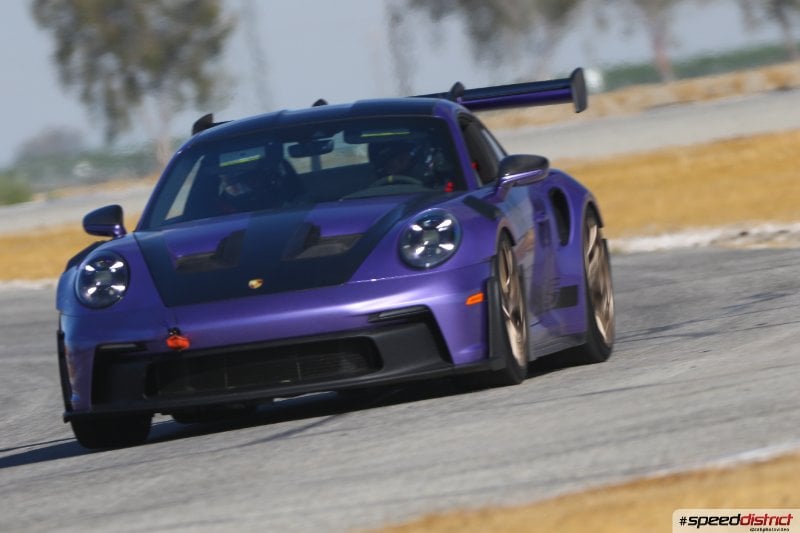 Porsche 911 GT3 RS purple