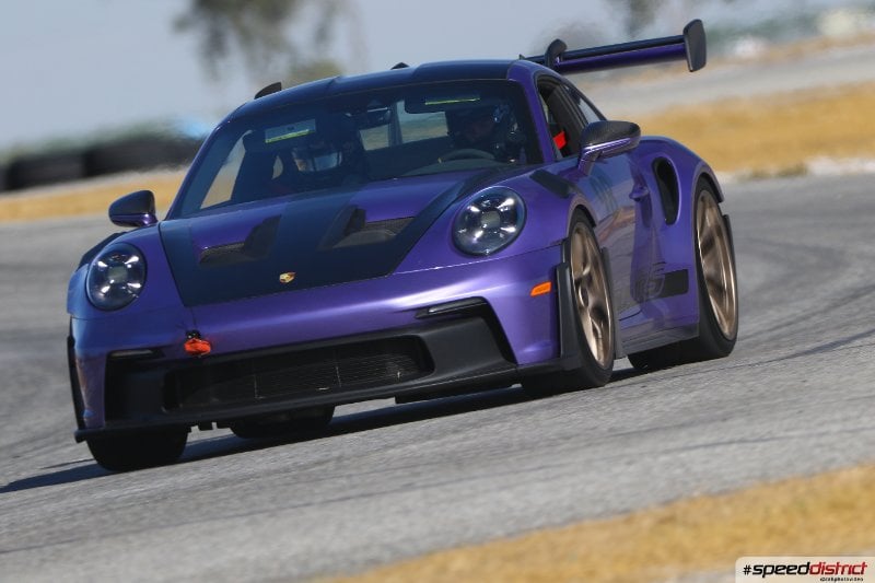 Porsche 911 GT3 RS purple