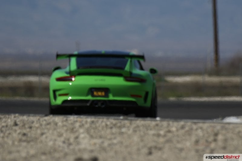 Porsche 911 GT3 RS green