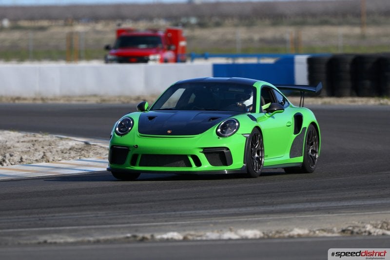 Porsche 911 GT3 RS green