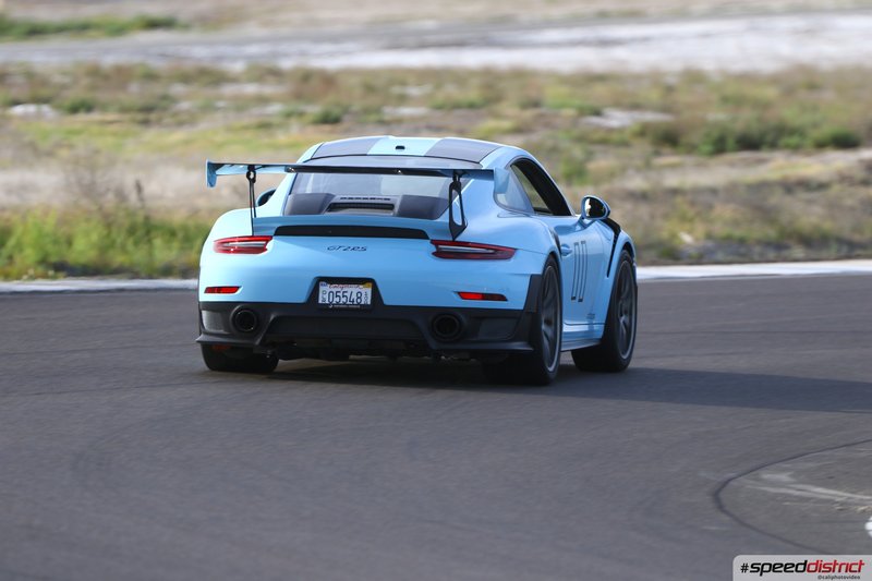 Porsche 911 GT3 RS blue
