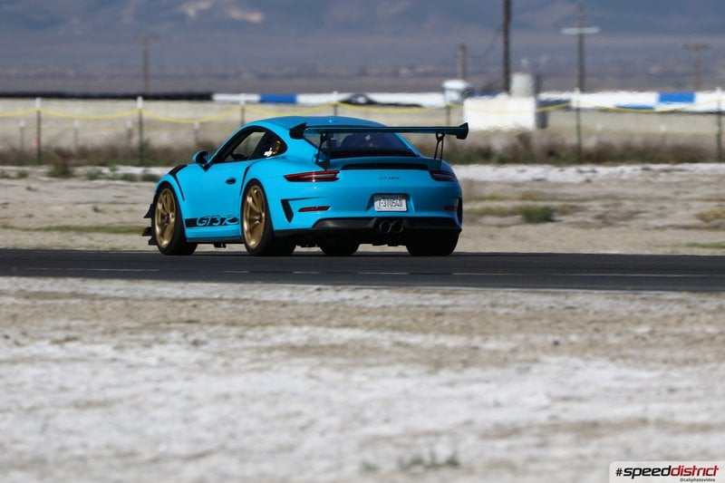 Porsche 911 GT3 RS blue