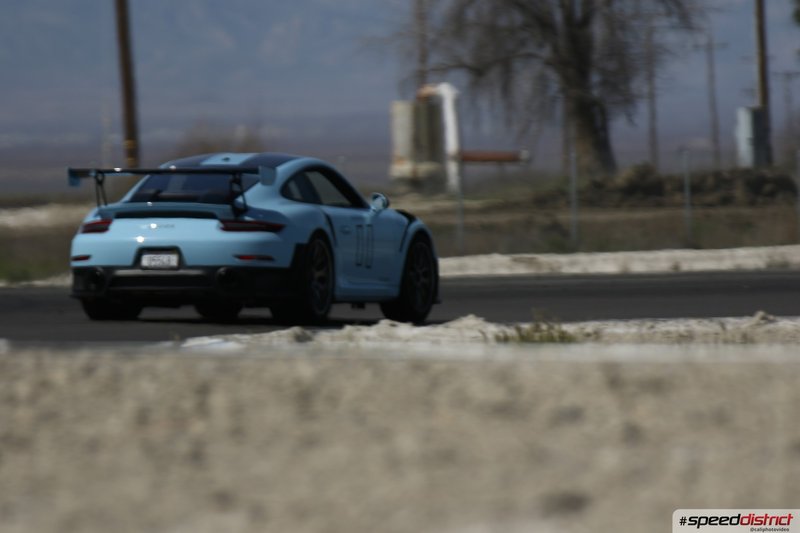 Porsche 911 GT3 RS blue