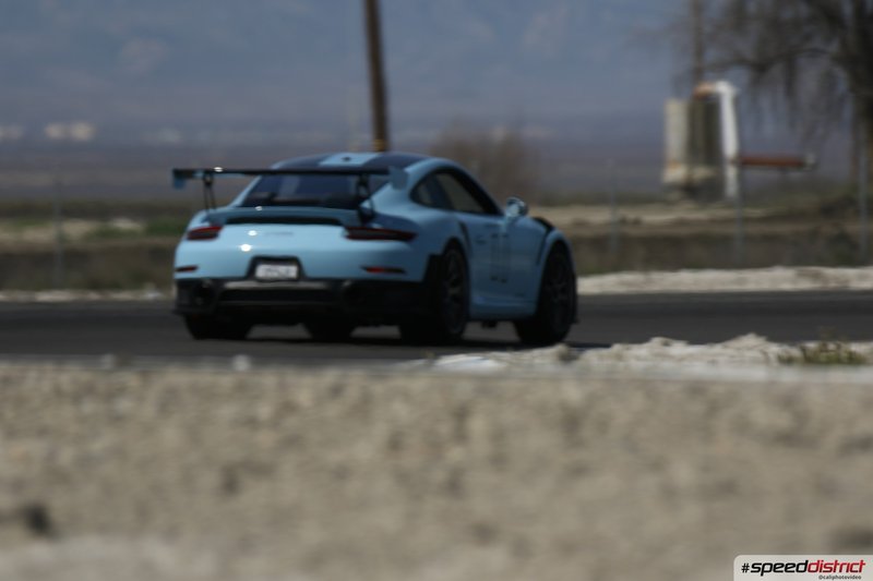 Porsche 911 GT3 RS blue