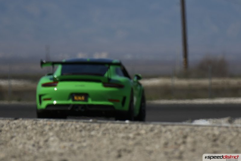 Porsche 911 GT3 RS green