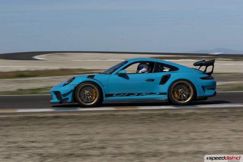 Porsche 911 GT3 RS blue