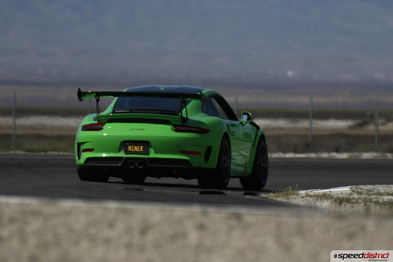 Porsche 911 GT3 RS green