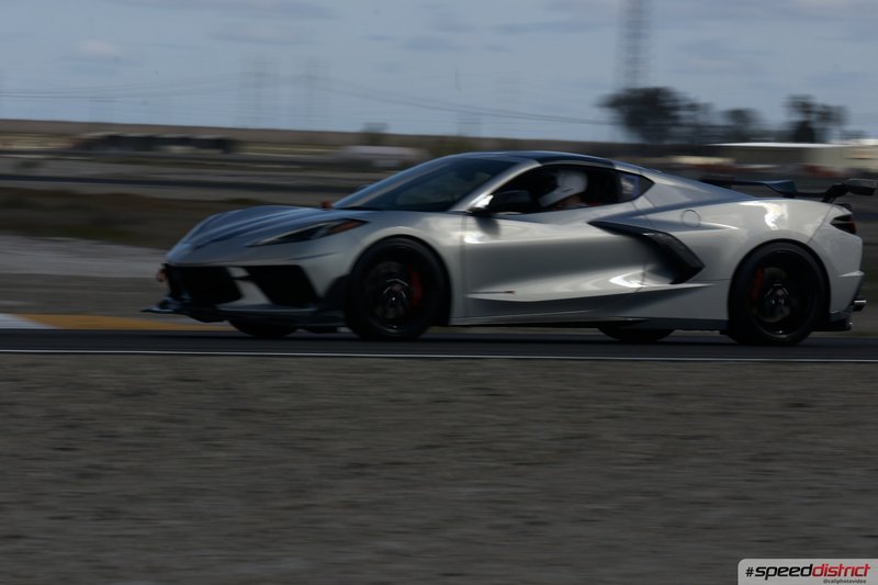 Chevrolet Corvette STI silver