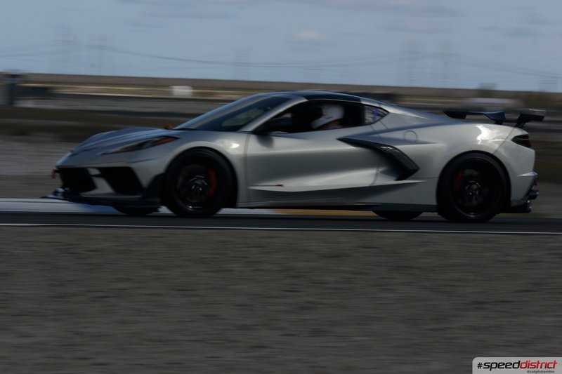 Chevrolet Corvette STI silver