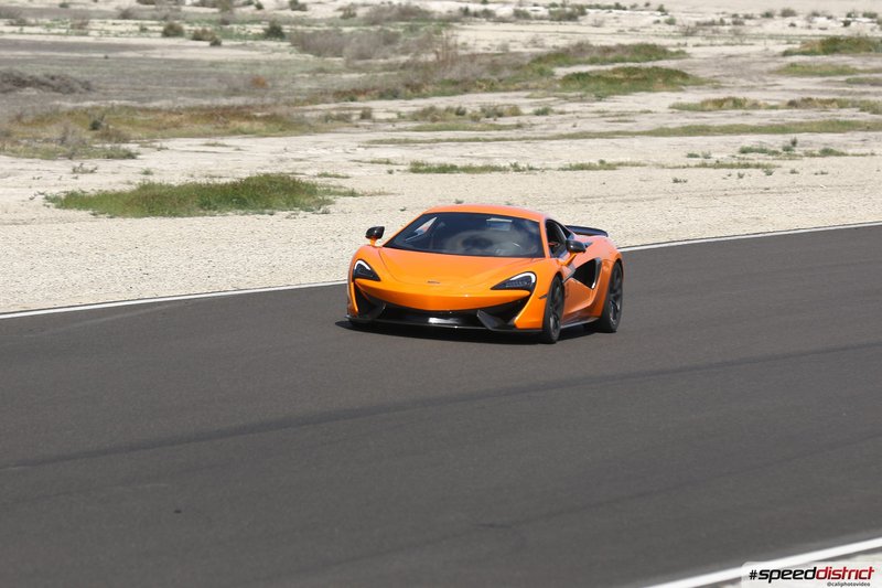 McLaren 570S orange