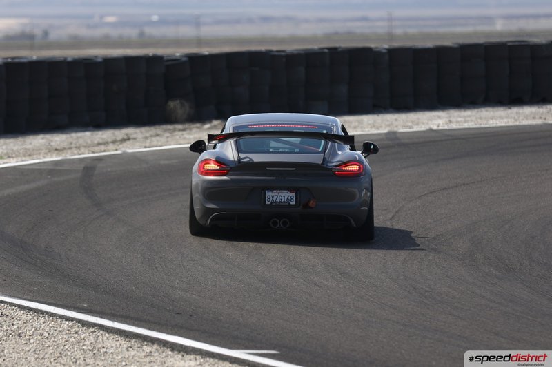 Porsche Cayman GT4 gray