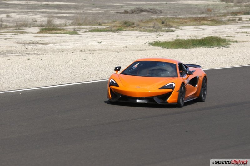 McLaren 570S orange