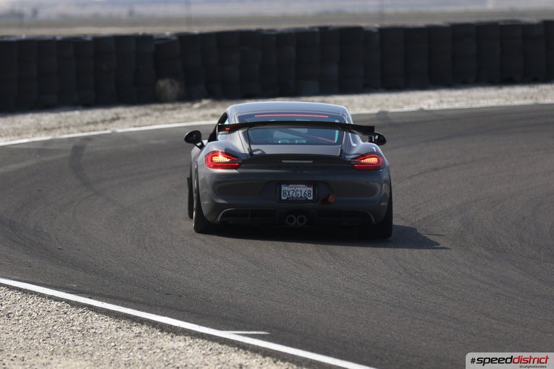 Porsche Cayman GT4 gray