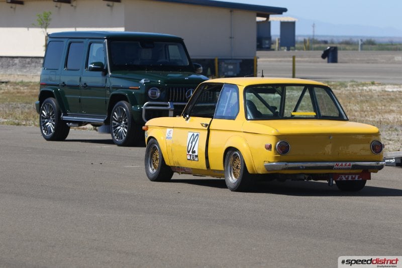 BMW 2002 yellow