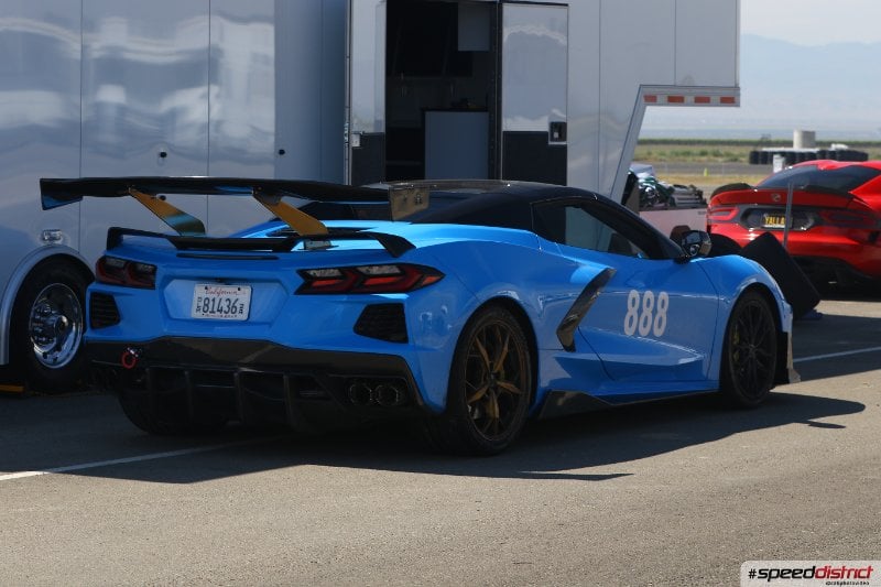 Chevrolet Corvette blue