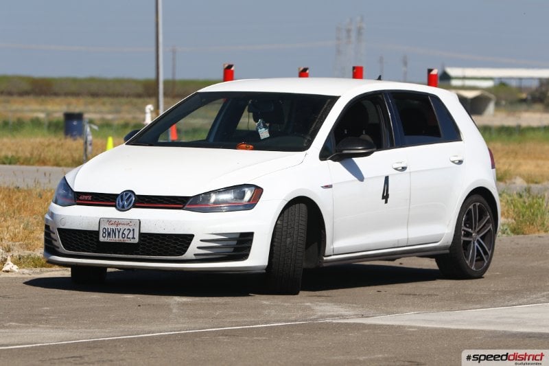 Volkswagen Golf white