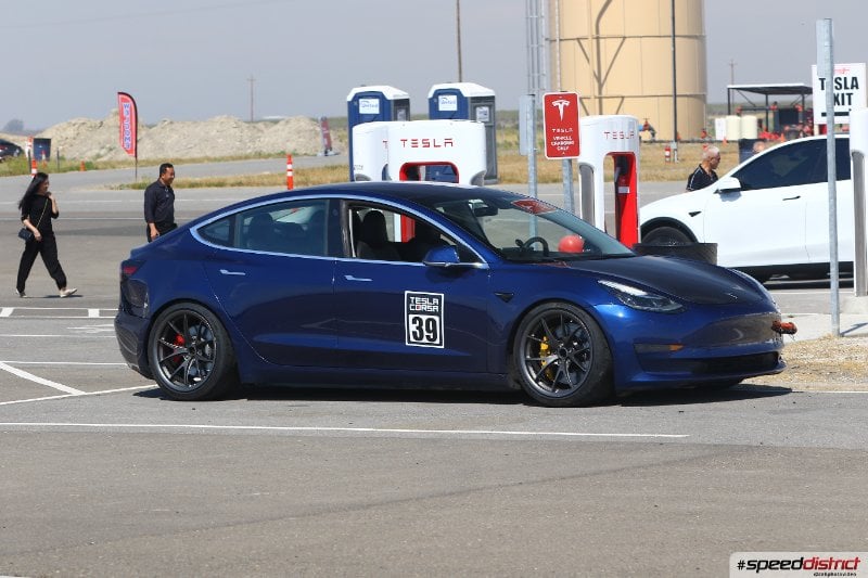 Tesla Model 3 Deep Blue Metallic