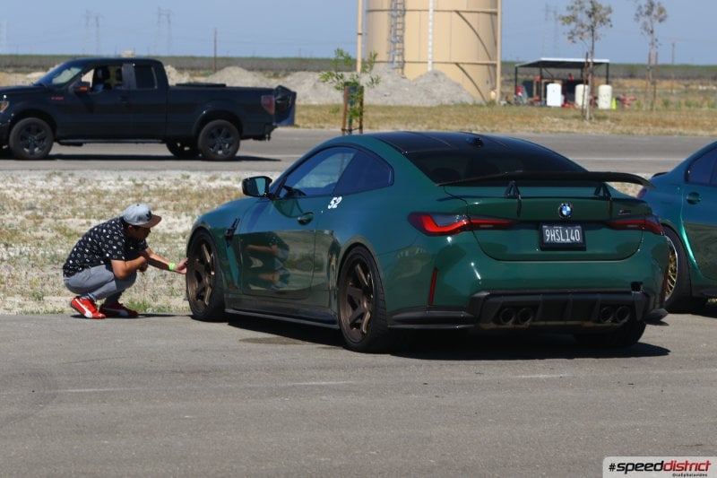 BMW M4 Isle of Man Green
