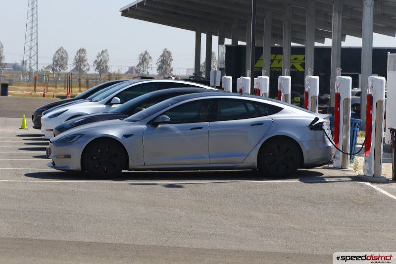 Tesla Model S silver