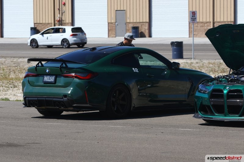 BMW M4 Isle of Man Green