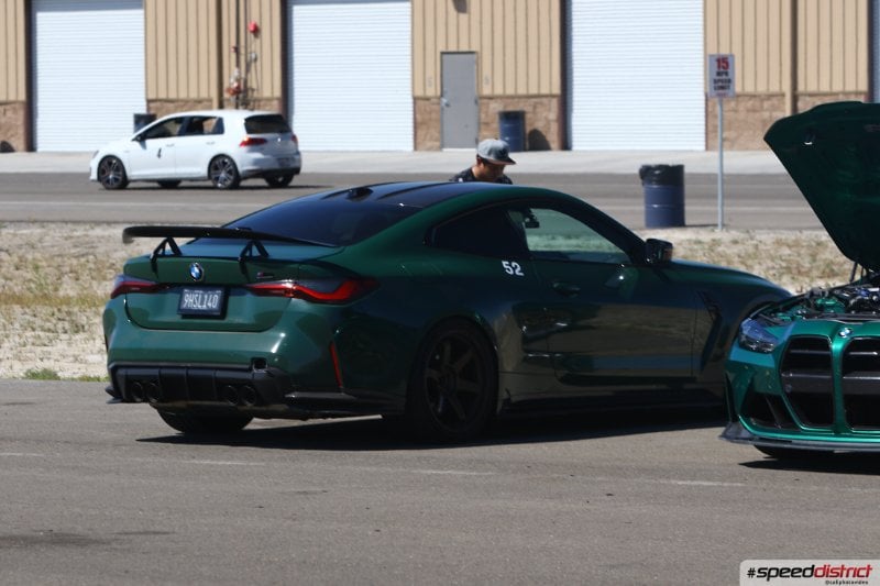 BMW M4 Isle of Man Green