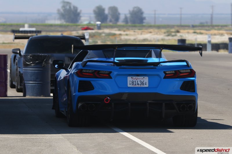 Chevrolet Corvette blue
