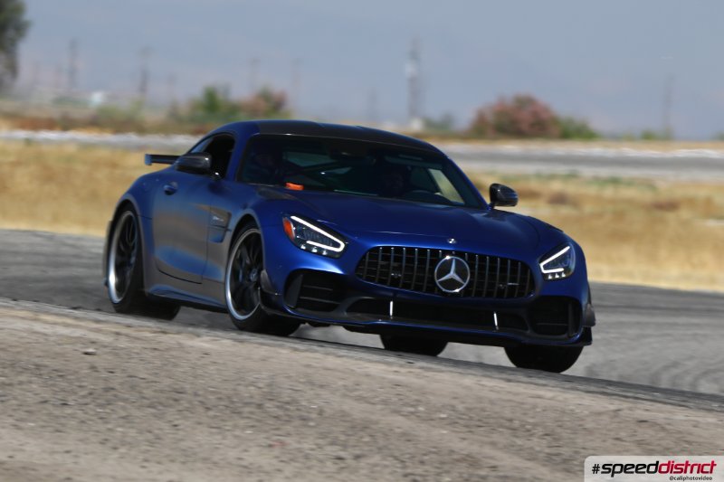 Mercedes GT blue