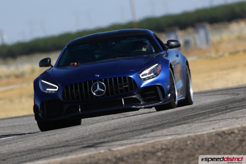 Mercedes GT blue