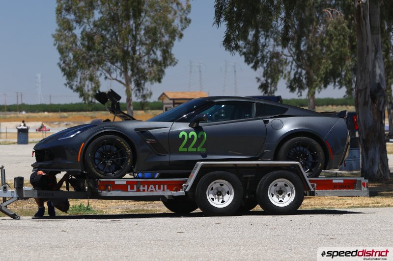 Chevrolet Corvette dark gray