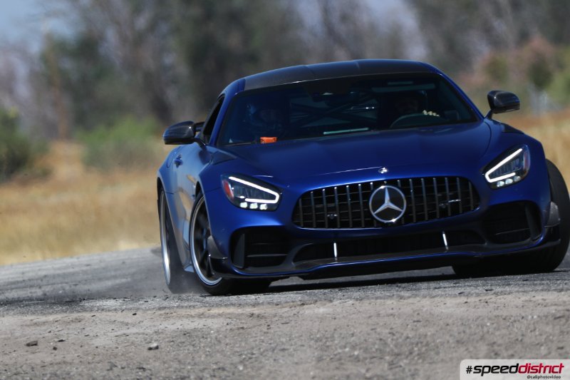 Mercedes GT blue