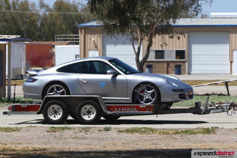 Porsche 911 silver