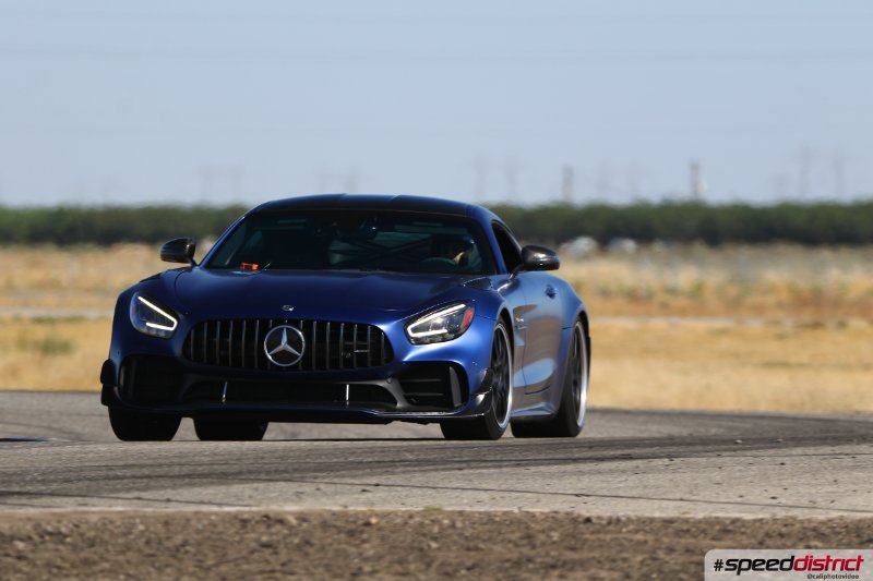 Mercedes GT blue