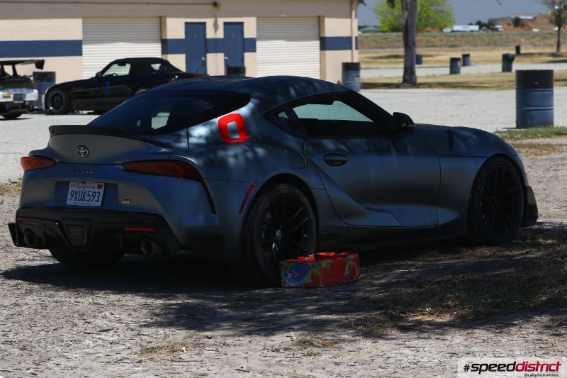 Toyota Supra gray
