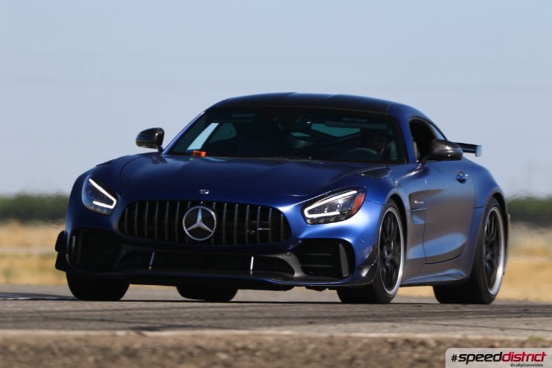 Mercedes GT blue