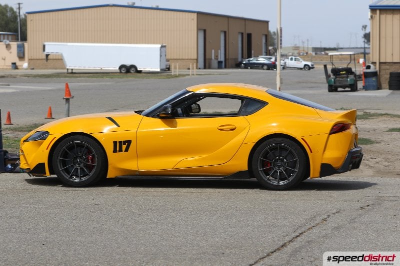 Toyota GR Supra Turbo Yellow