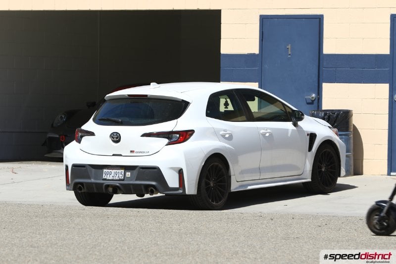 Toyota GR Corolla white