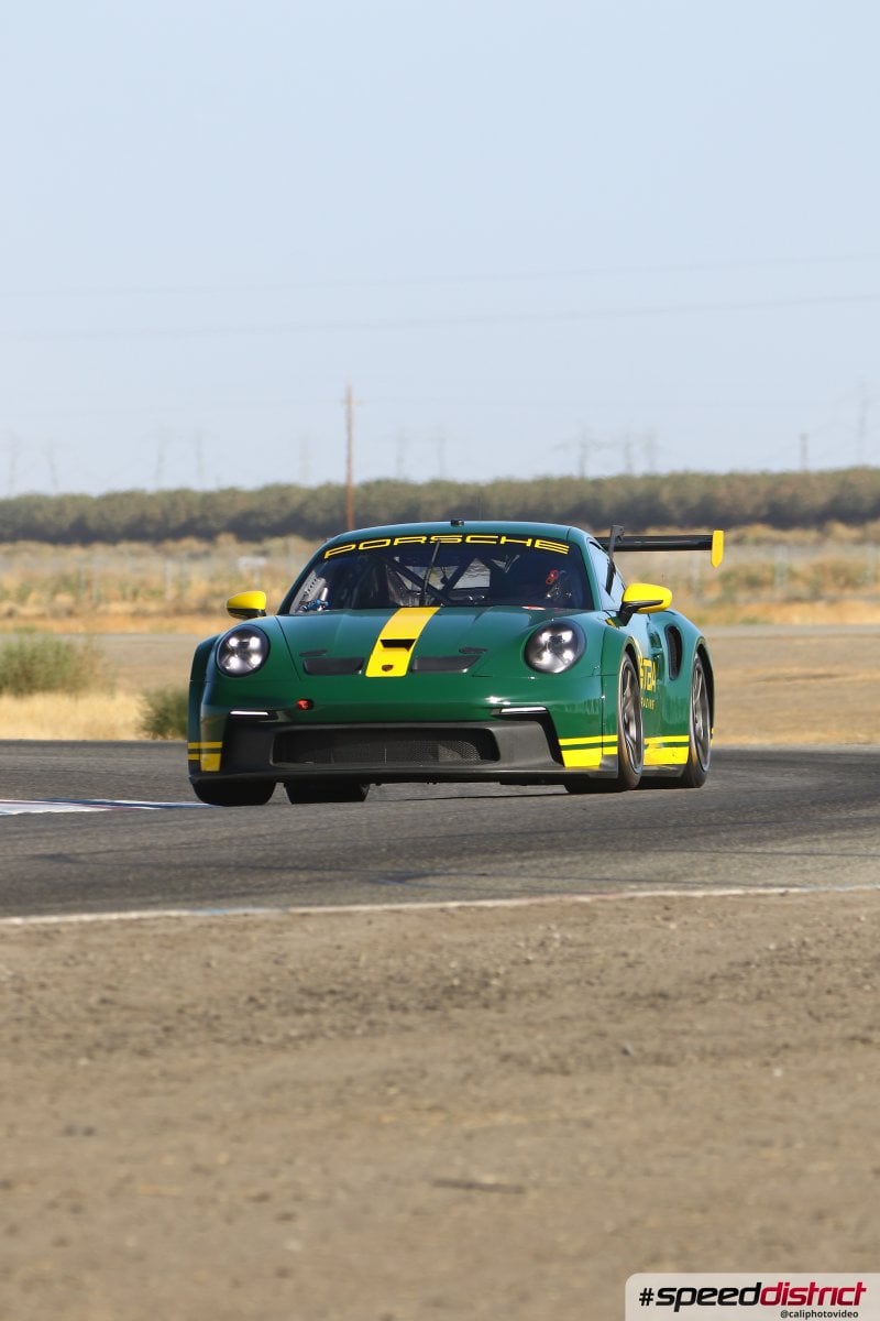 Porsche 911 GT3 Cup green