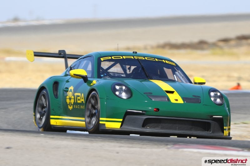 Porsche 911 GT3 Cup green