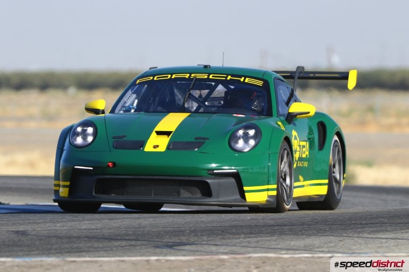 Porsche 911 GT3 Cup green