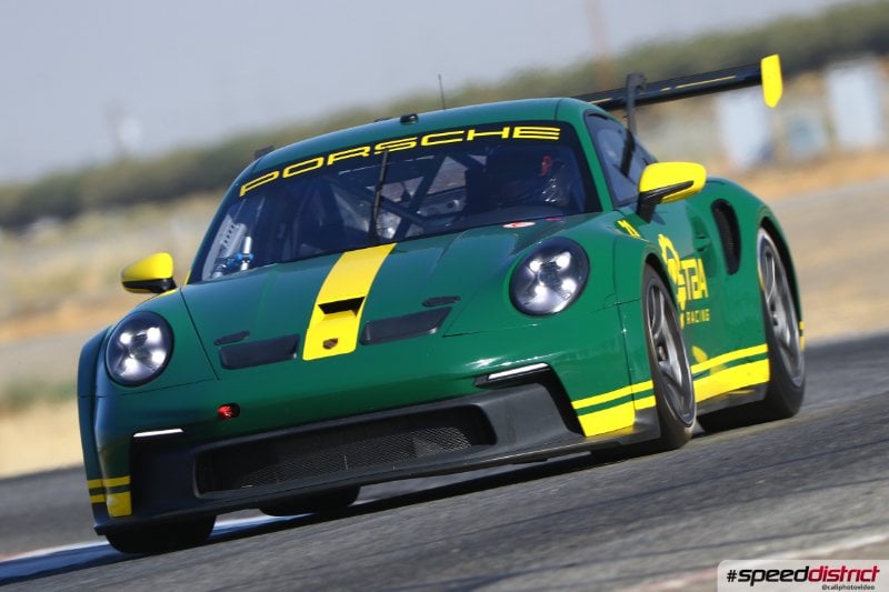 Porsche 911 GT3 Cup green