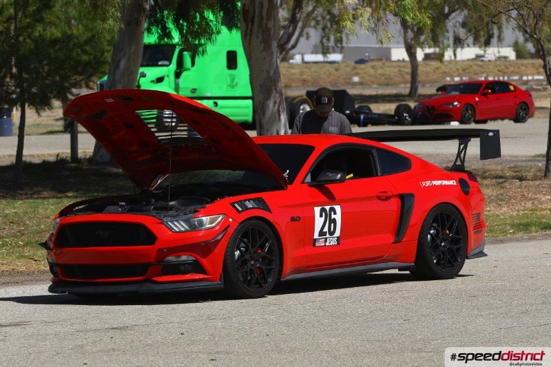 Ford Mustang Race Red