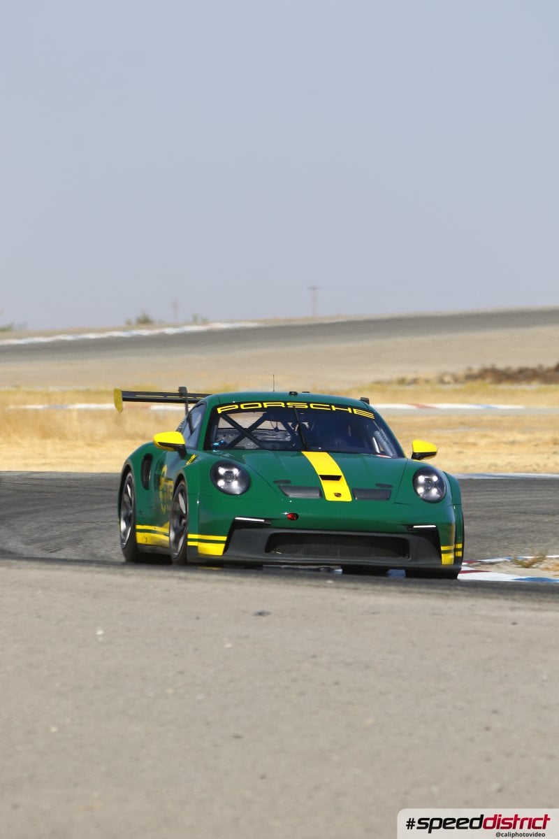 Porsche 911 GT3 Cup green