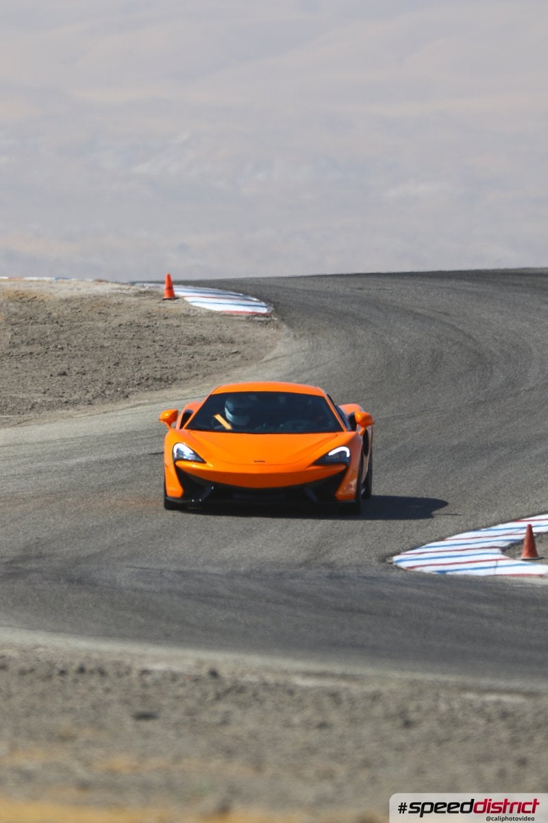 McLaren 570S orange