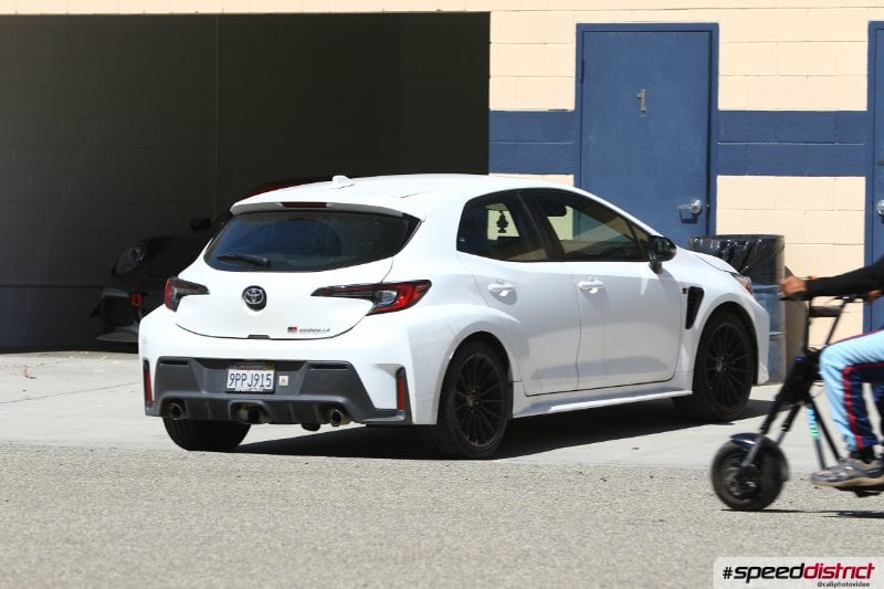 Toyota GR Corolla white