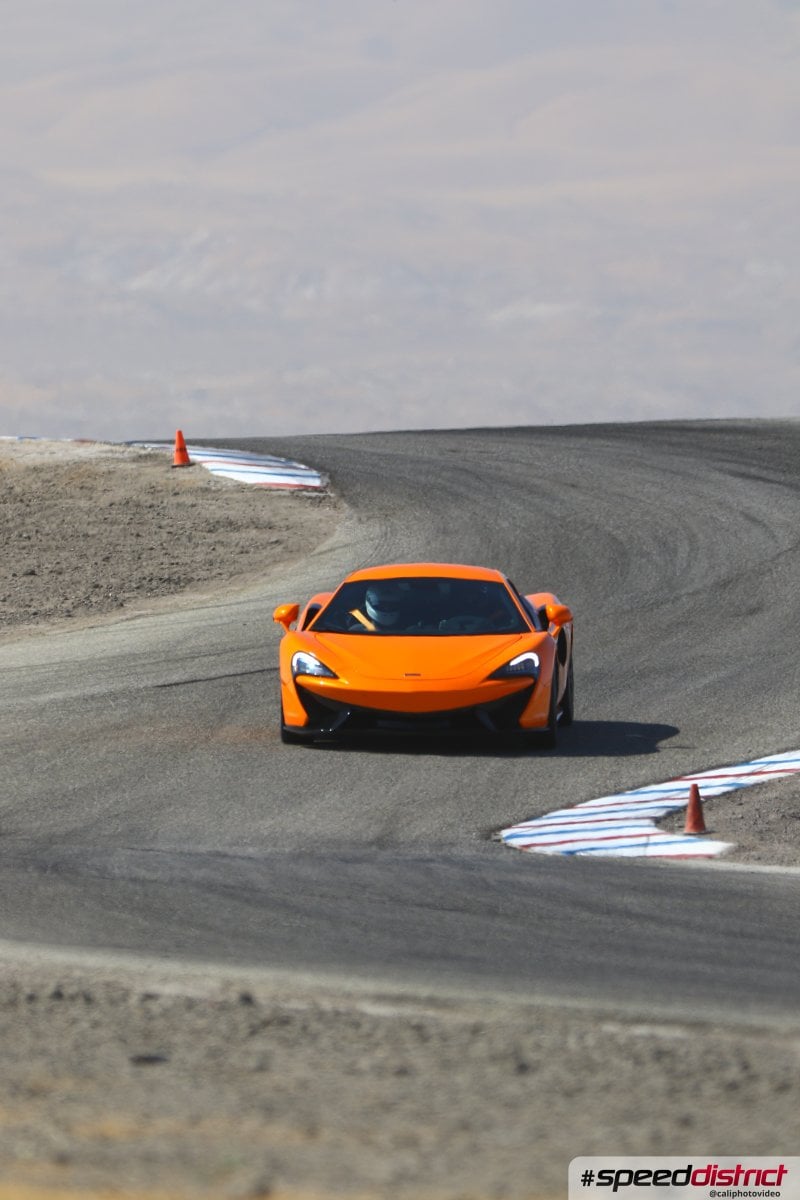McLaren 570S orange