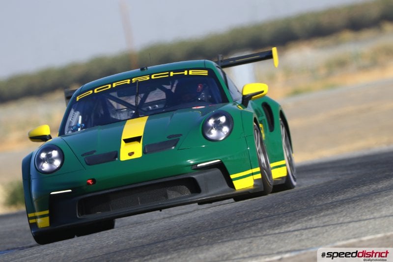 Porsche 911 GT3 Cup green